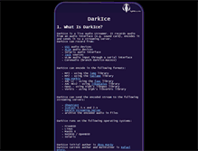Tablet Screenshot of darkice.org